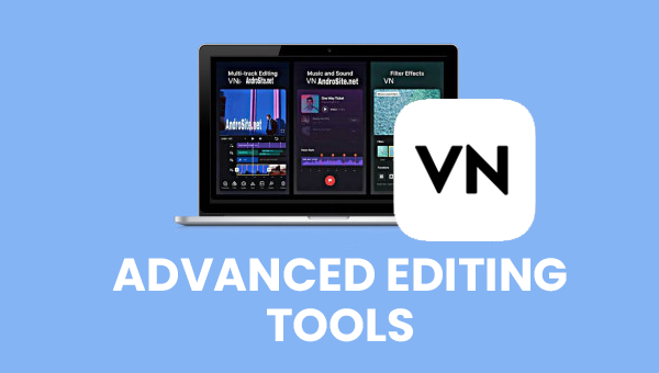 advanced editing tools in vn video editor mod apk