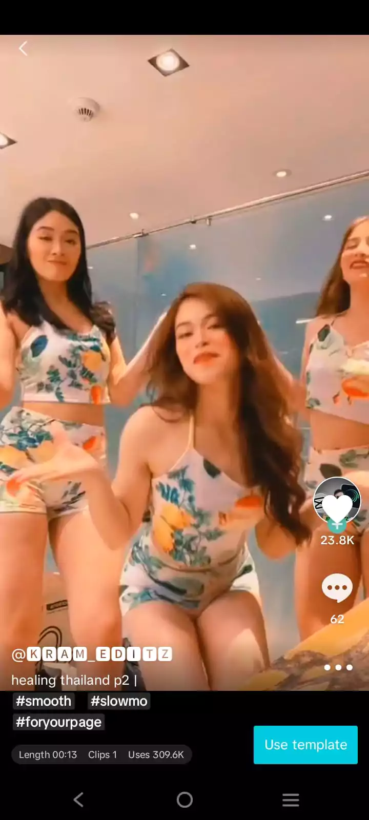 Healing Thailand Capcut Template #2