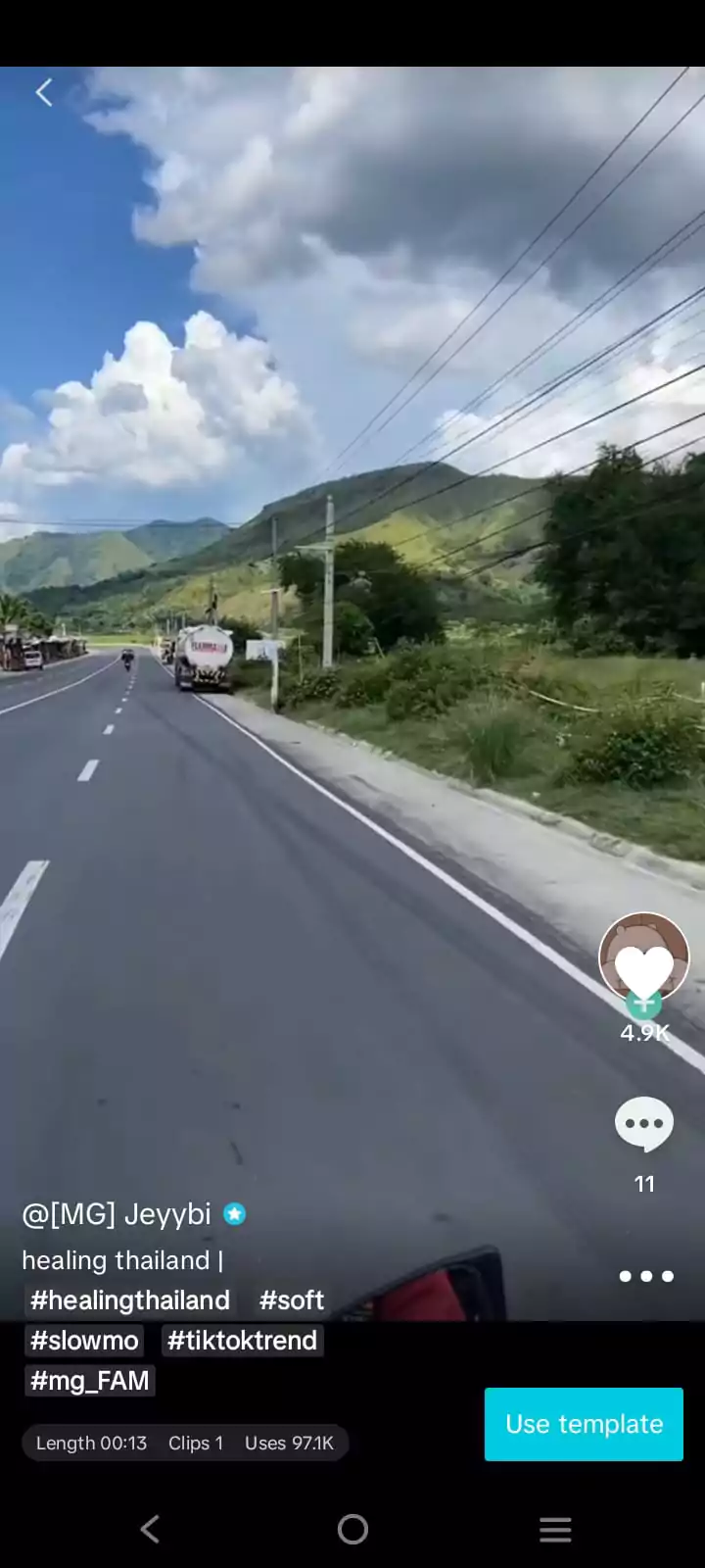Slowmo Thailand Capcut Template