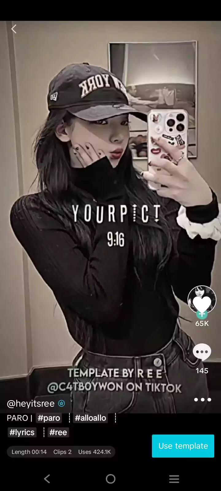 Allo Paro CapCut Template